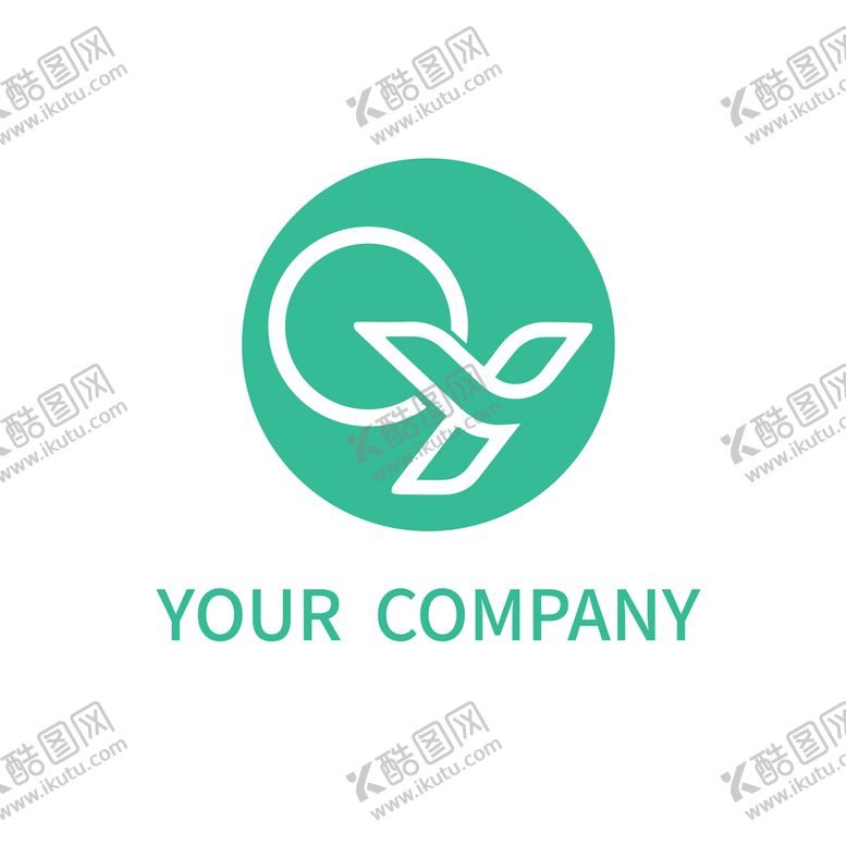 编号：68359210092235572376【酷图网】源文件下载-QY字母简约时尚创意logo