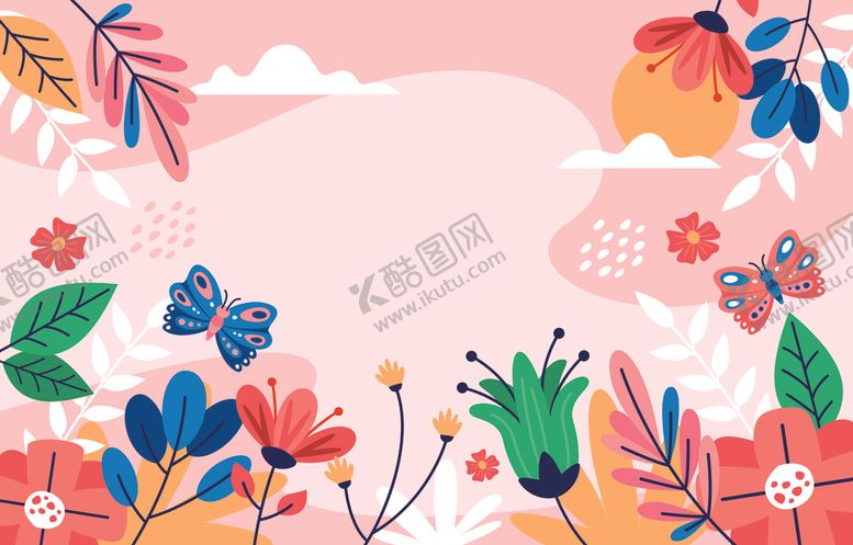 编号：92189605050814436887【酷图网】源文件下载-淡彩背景底纹