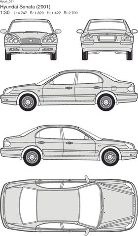 手绘汽车