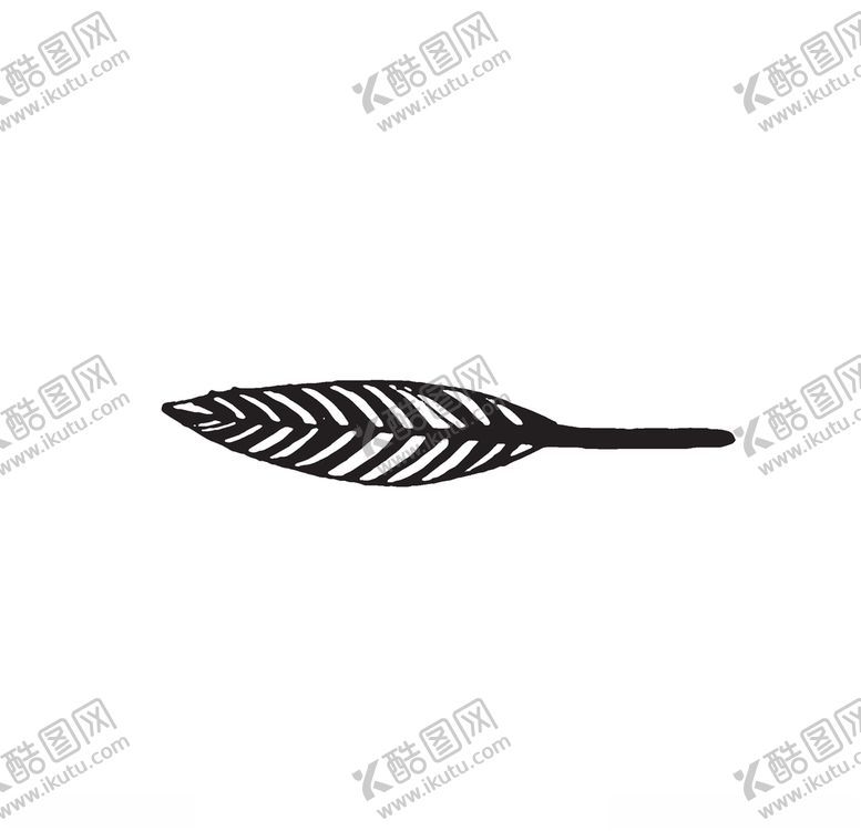 编号：32905509210310186688【酷图网】源文件下载-黑白涂鸦植物