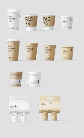 品牌VI样机素材智能对象生活场景贴图