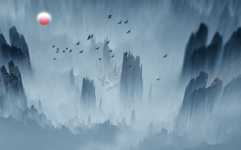 编号：19241410111616197054【酷图网】源文件下载-山水画