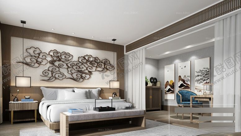 编号：39336709201916541945【酷图网】源文件下载-客房套房