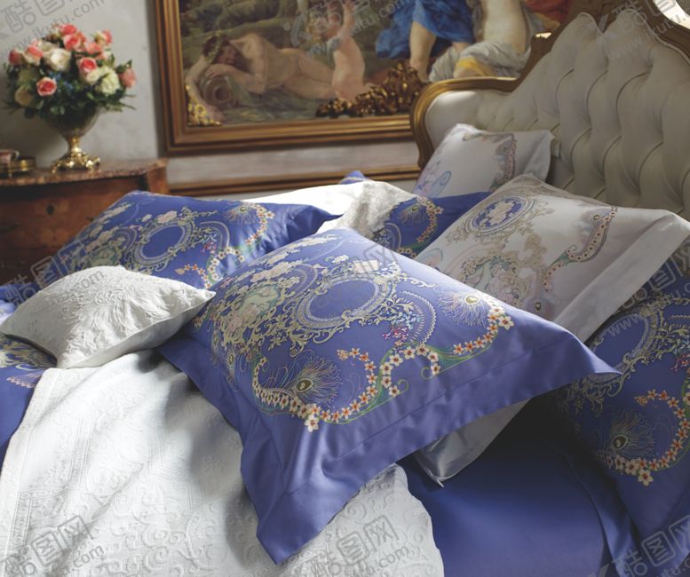 编号：75429110120527145317【酷图网】源文件下载-印花被子床单