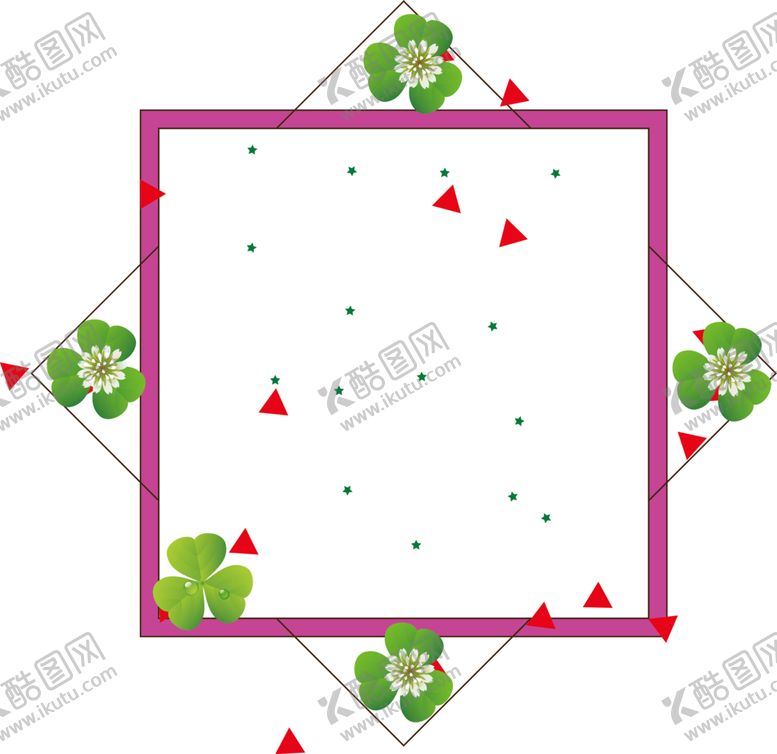 编号：47162306301955019724【酷图网】源文件下载-植物边框