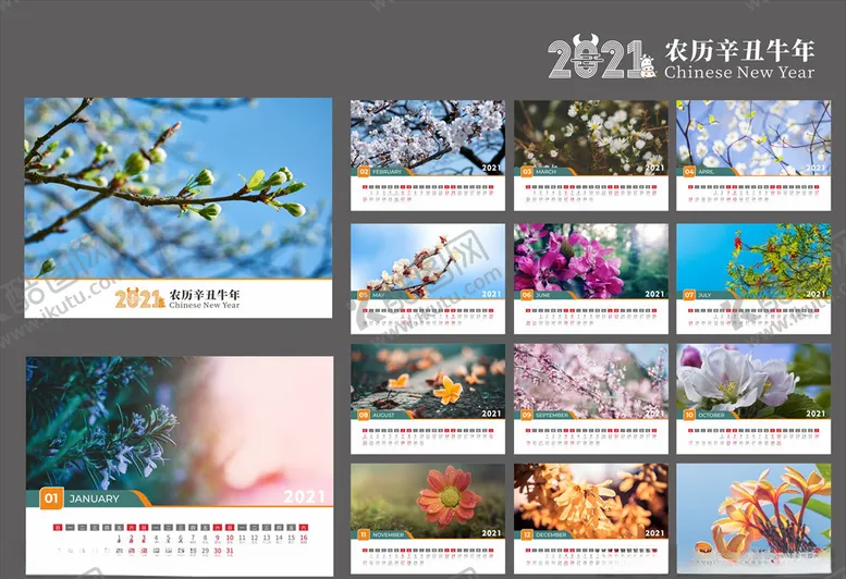 编号：85205404220836442554【酷图网】源文件下载-2021年台历