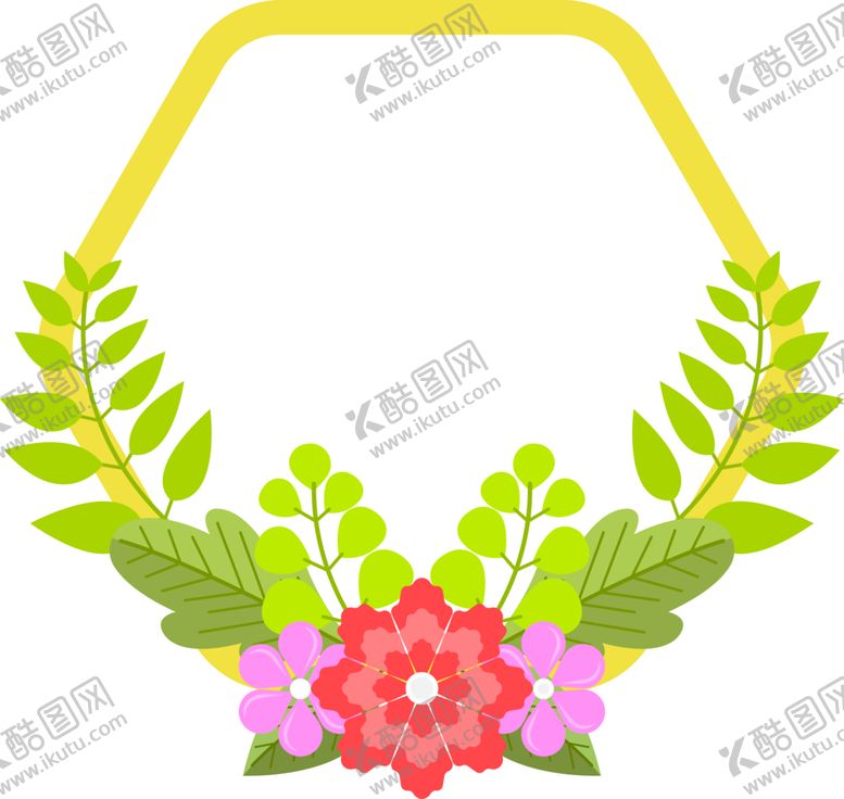 编号：49128601262006369895【酷图网】源文件下载-花朵标签免抠图