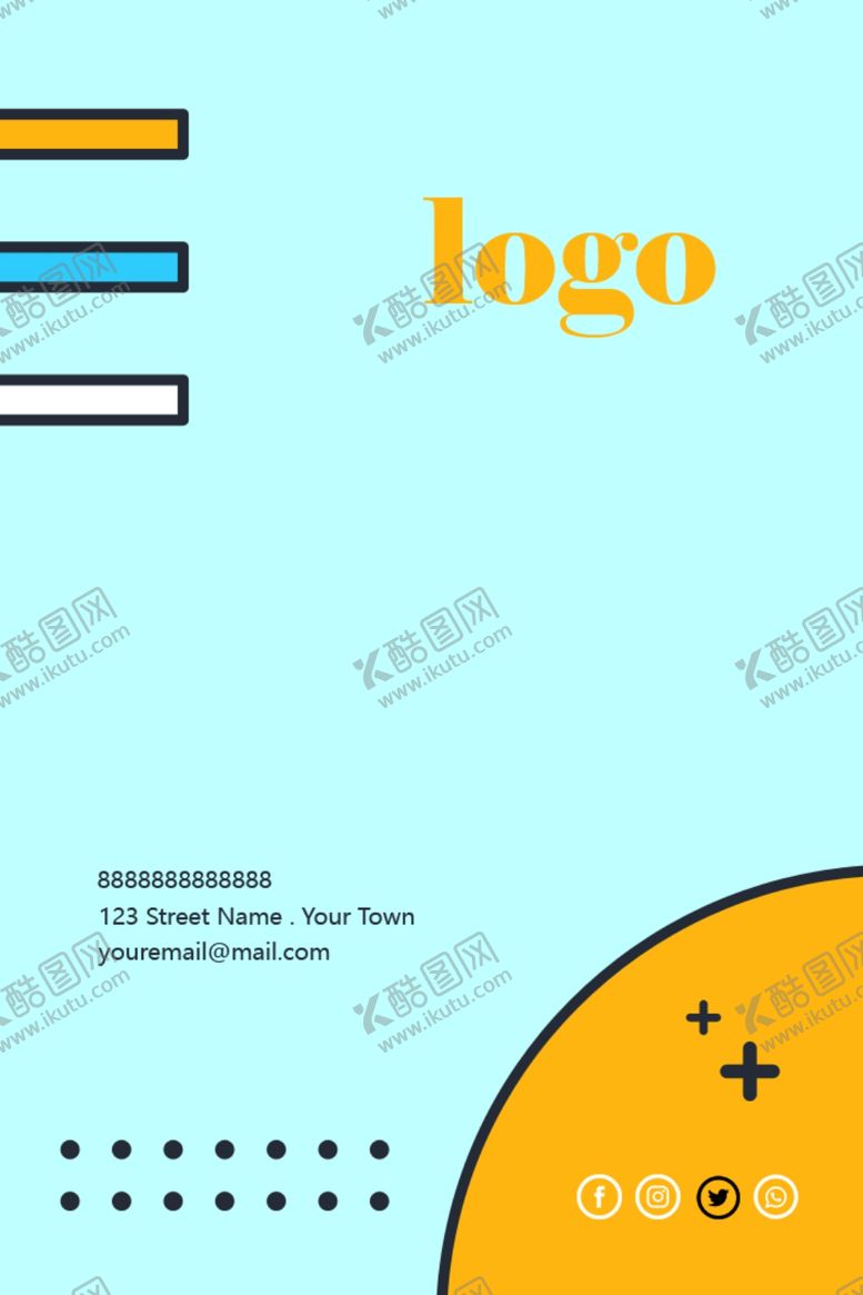 编号：79580305041654199896【酷图网】源文件下载-卡通名片