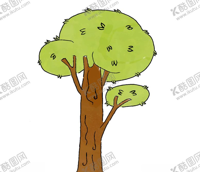 编号：23044109192013196967【酷图网】源文件下载-手绘树