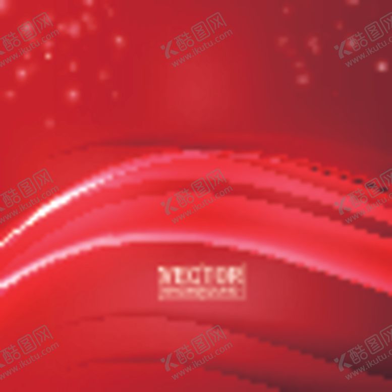 编号：61040510021415168445【酷图网】源文件下载-红色曲线装饰图案