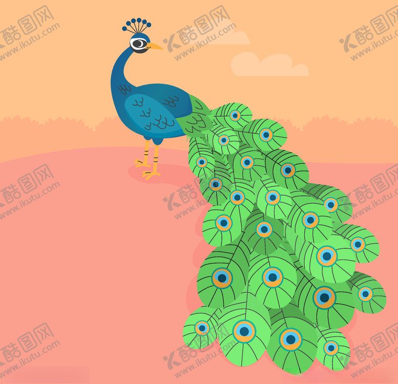 编号：89170507091046075411【酷图网】源文件下载-孔雀