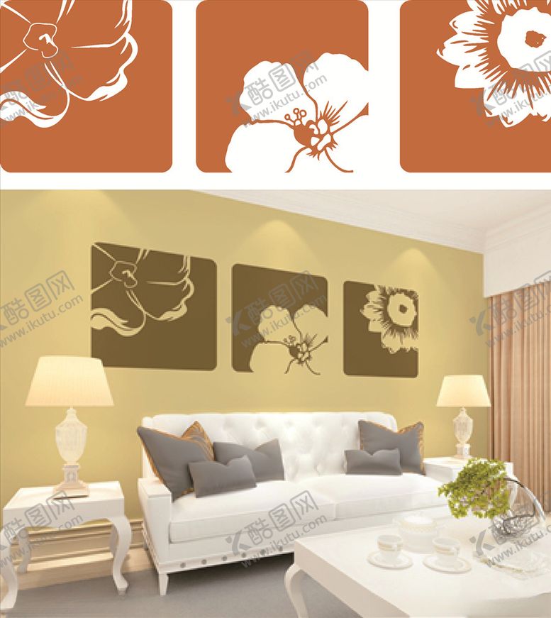 编号：55276410060153585709【酷图网】源文件下载-花墙背景