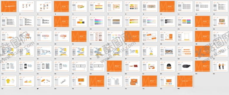 编号：32148109270744259458【酷图网】源文件下载-动感地带品牌识别手册2020年