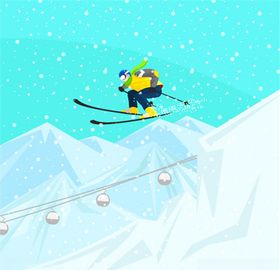 滑雪
