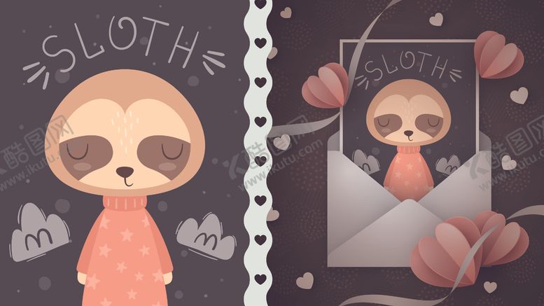 编号：42066009151620262529【酷图网】源文件下载-卡通动物图案