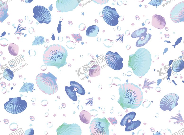 编号：24010604141149526866【酷图网】源文件下载-水彩风多彩抽象花卉图案