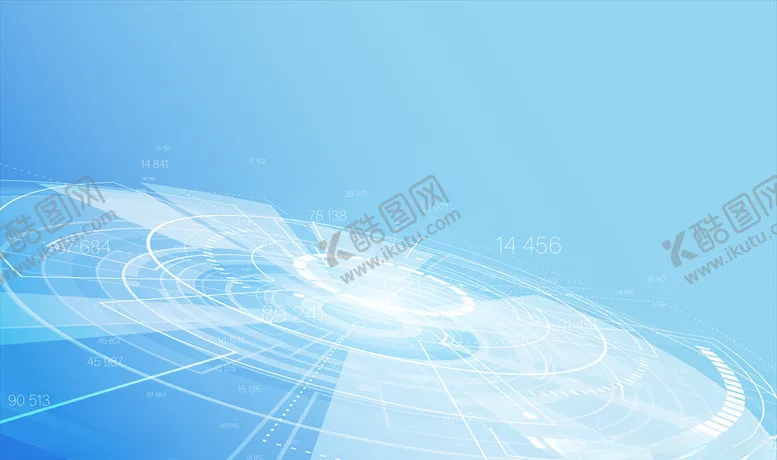 编号：94943806270321385465【酷图网】源文件下载-蓝色科技背景