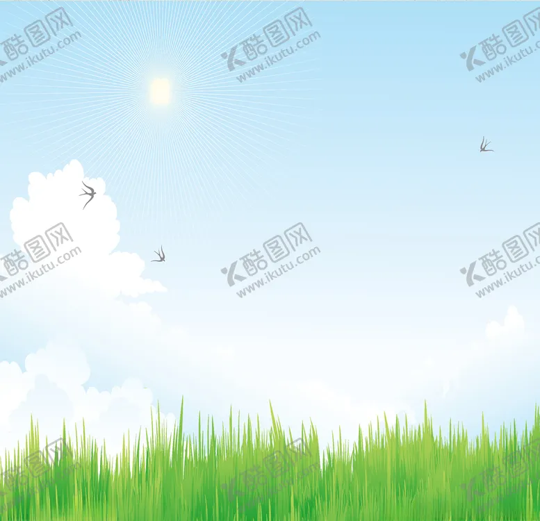 编号：84014804281606119005【酷图网】源文件下载-矢量景色自然风光手绘插画