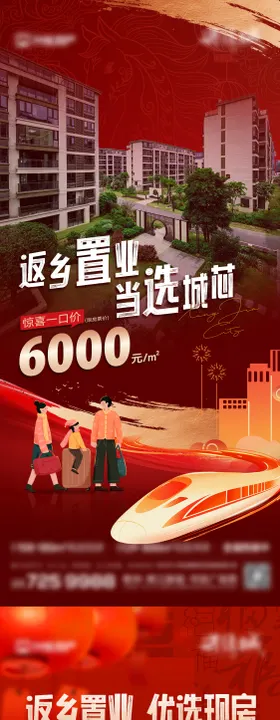 地产新年返乡置业特价房