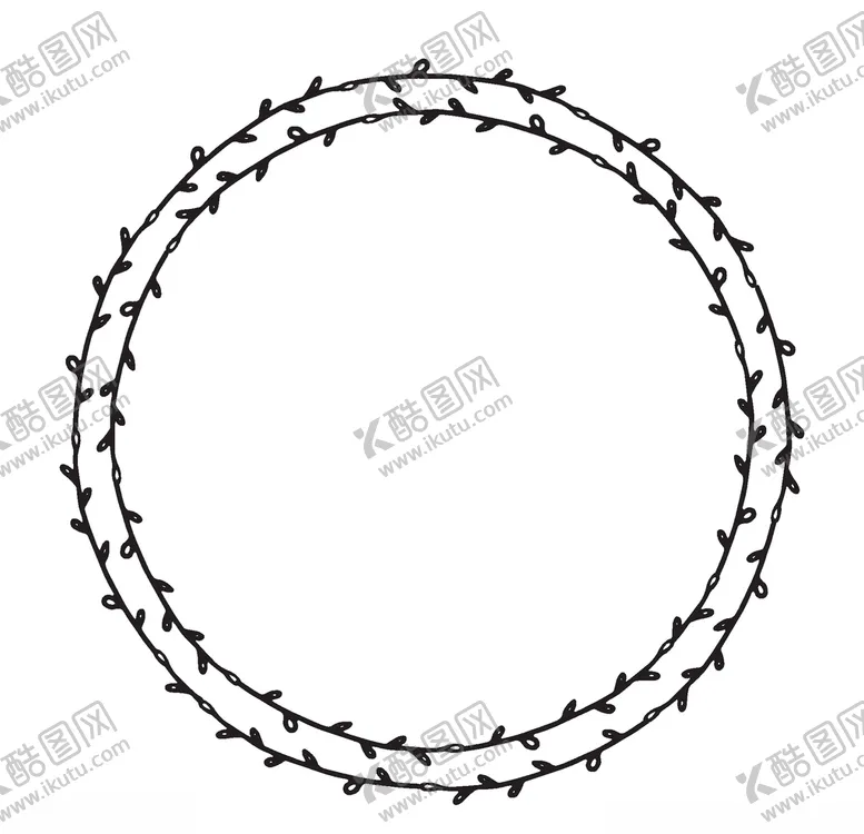 编号：24703407091000307888【酷图网】源文件下载-圆边框