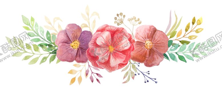 编号：45957410151732239043【酷图网】源文件下载-彩绘植物