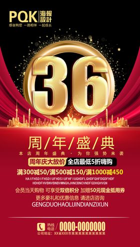 36周年