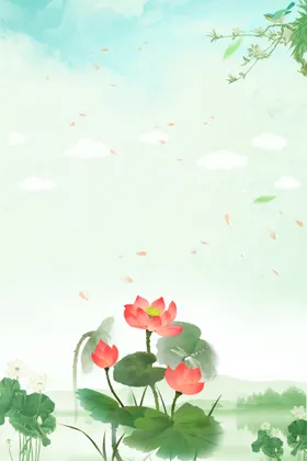 夏天背景女装促销宣传页季海报