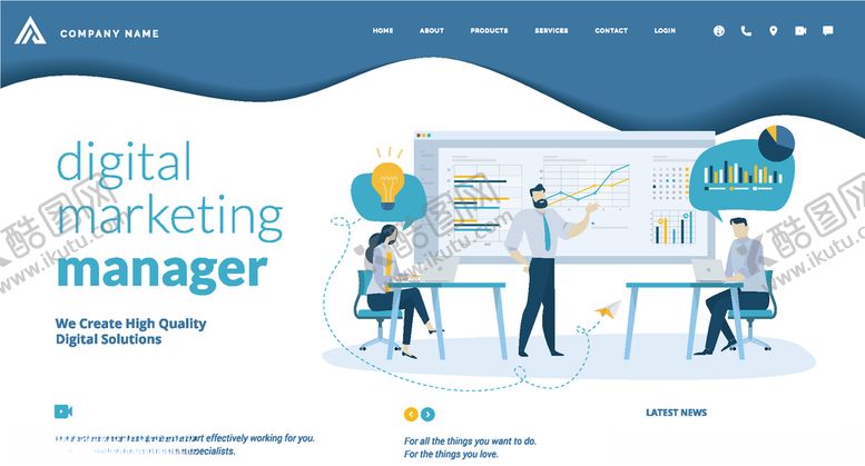 编号：57679609151835055897【酷图网】源文件下载-商务手绘插画