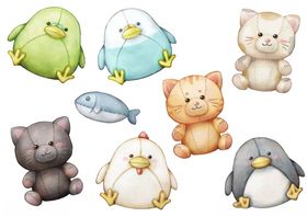 可爱动物毛绒玩具合集