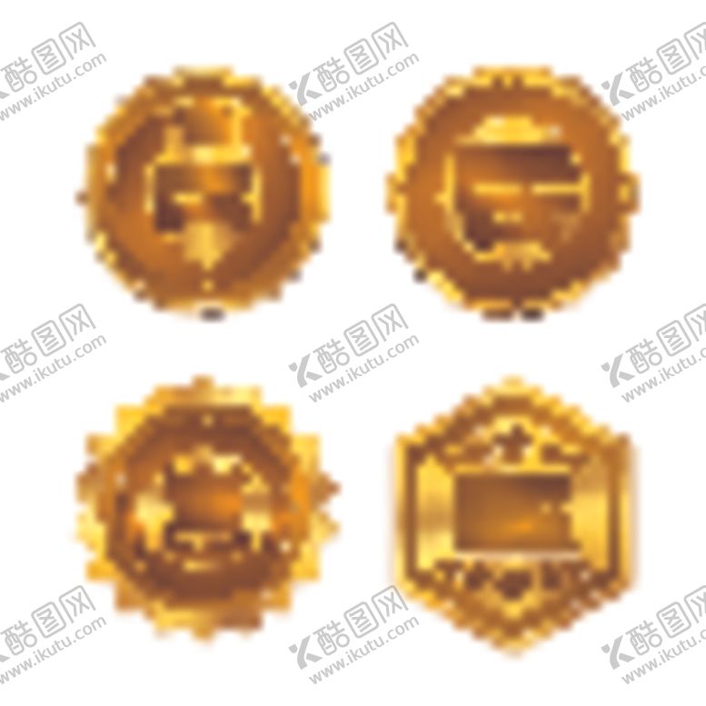 编号：27756106181121554158【酷图网】源文件下载-金奖品质勋章