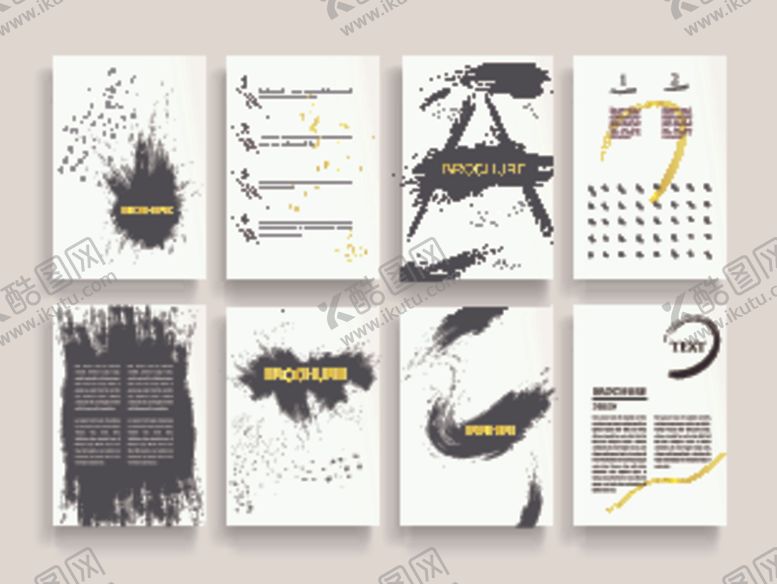 编号：20470404030917257067【酷图网】源文件下载-水墨风格创意设计作品集