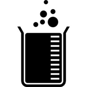 容量瓶烧杯化学实验器材PNG
