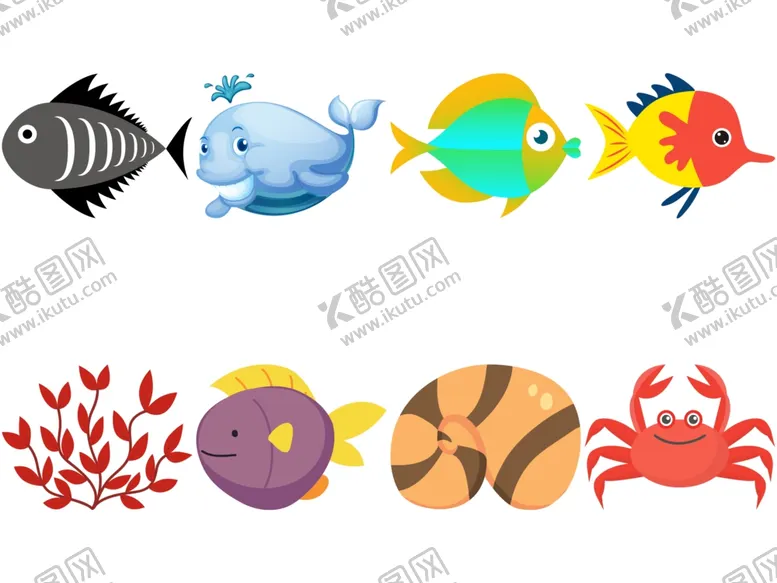 编号：14280704302141096968【酷图网】源文件下载-海洋生物