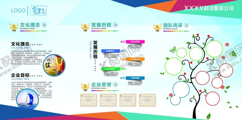 编号：69615810312151166757【酷图网】源文件下载-企业文化员工风采印刷设计