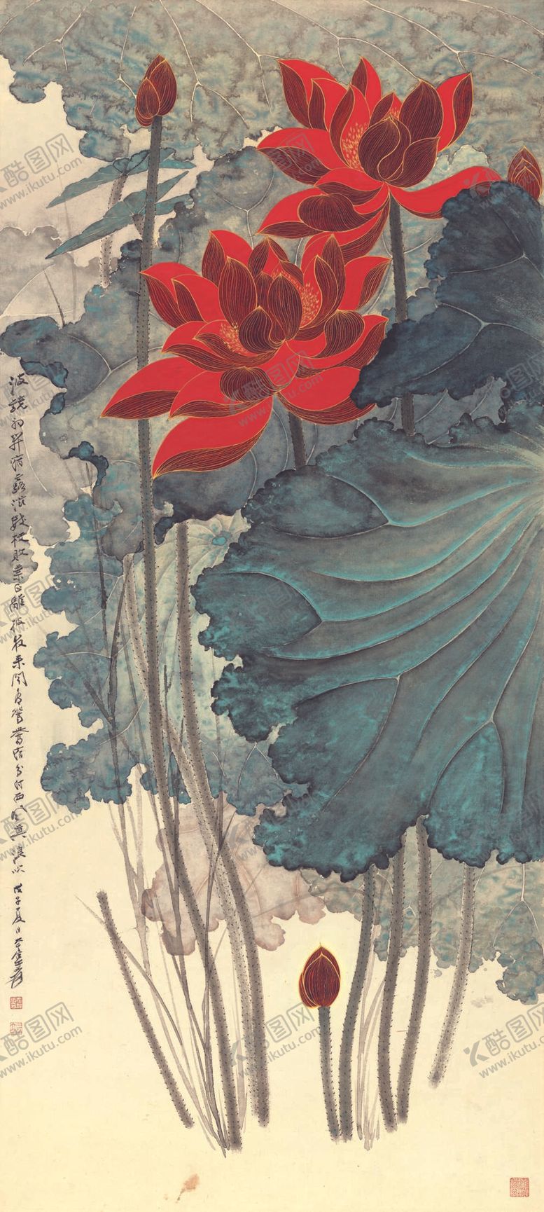 编号：20143909180557446145【酷图网】源文件下载-张大千国画