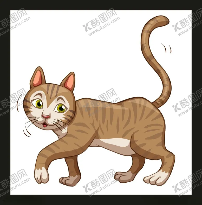 编号：22345502222233146463【酷图网】源文件下载-手绘卡通小猫