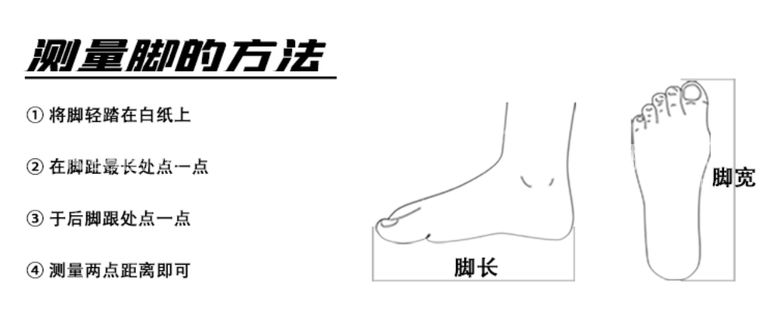 编号：15793910251515541674【酷图网】源文件下载-测量脚的方法