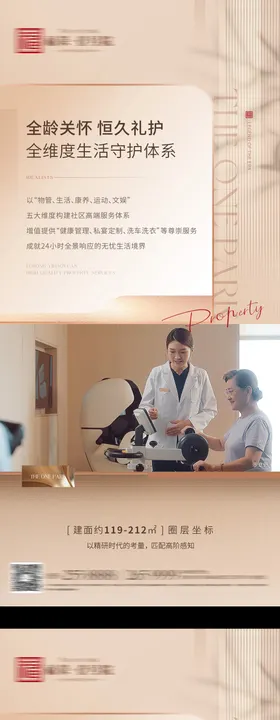 地产物业价值点海报