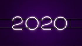 2020灯光字体