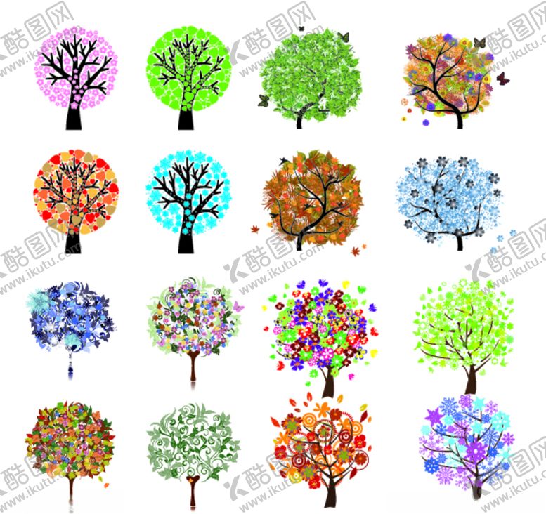 编号：99867009120337296106【酷图网】源文件下载-手绘树