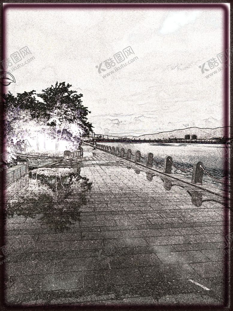 编号：14455910131204587692【酷图网】源文件下载-公园一角