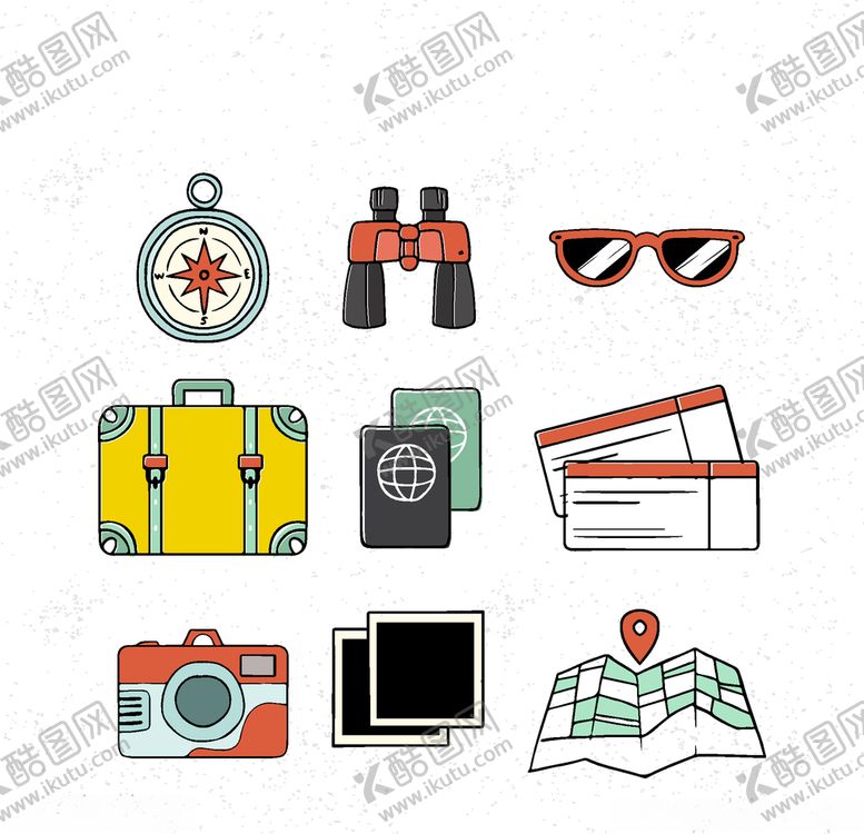 编号：66047410111350088936【酷图网】源文件下载-旅行元素
