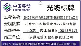 光缆标牌