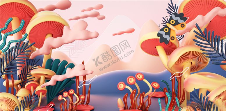 编号：47038209170957168932【酷图网】源文件下载-植物户外模型