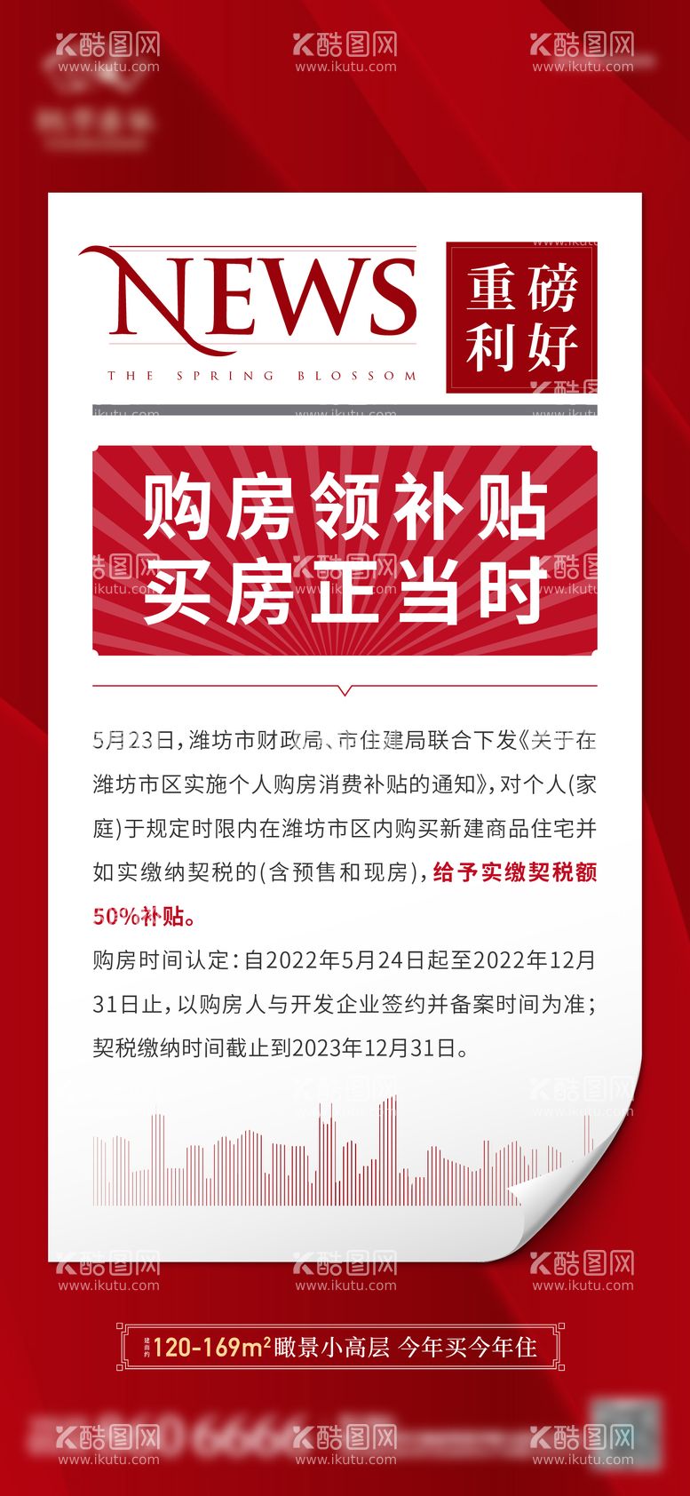 编号：99958911231702458757【酷图网】源文件下载-地产重磅利好政策快讯海报