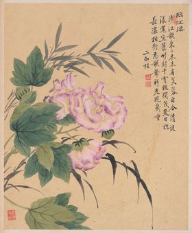 中国风花鸟工笔画