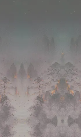 水墨山水画
