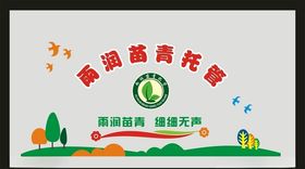 雨润苗青托管形象墙