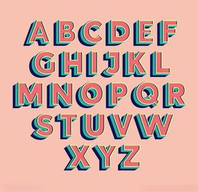 英文字母数字