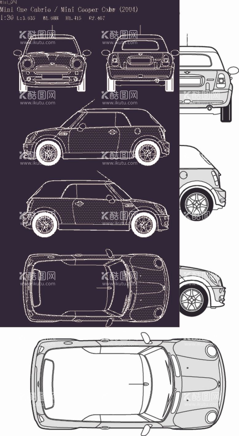 编号：81375411292204365049【酷图网】源文件下载-mini汽车车型